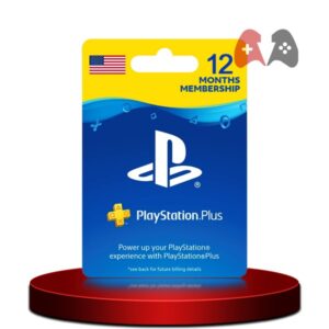 Playstation Plus 12 Months Subscription