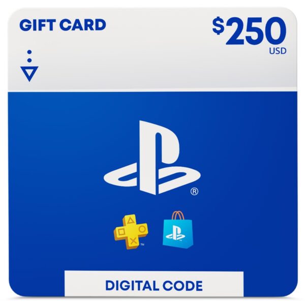 Playstation Gift Card 250 Usd