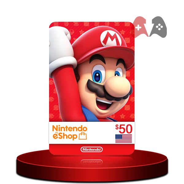 nintendo eshop Gift Card 50 Usd